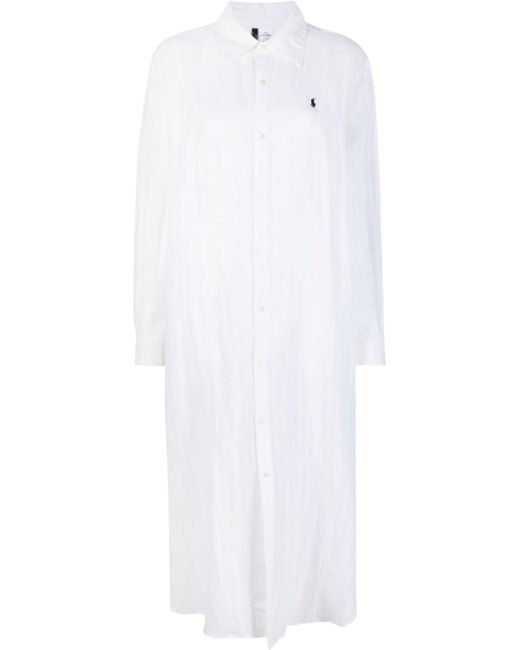 Polo Ralph Lauren long-sleeve shirt dress