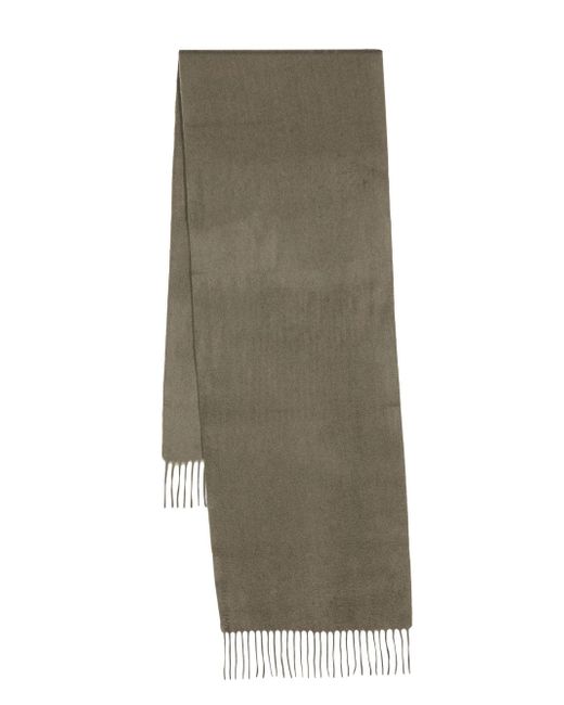 N.Peal cashmere fringed scarf