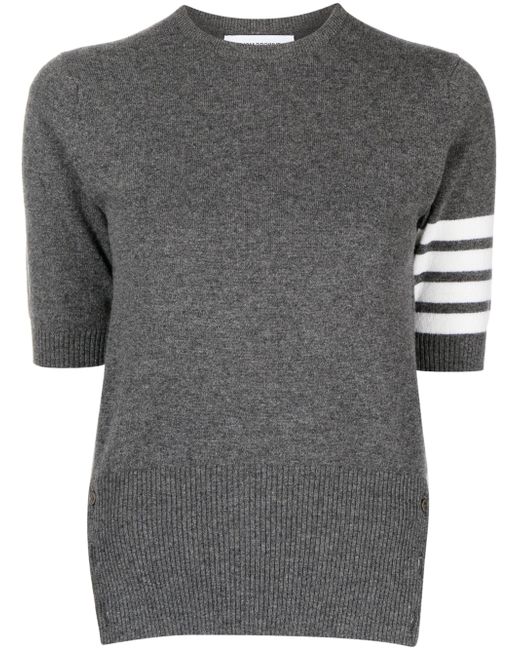 Thom Browne short-sleeve cashmere top