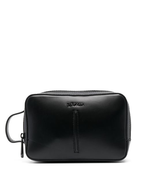 Calvin Klein smoothing-finish rectangle wash bag