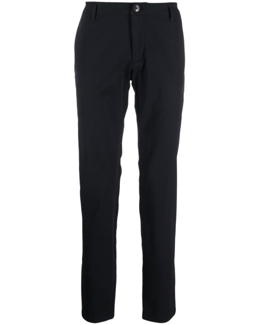 Armani Exchange mid-rise tapered-leg trousers
