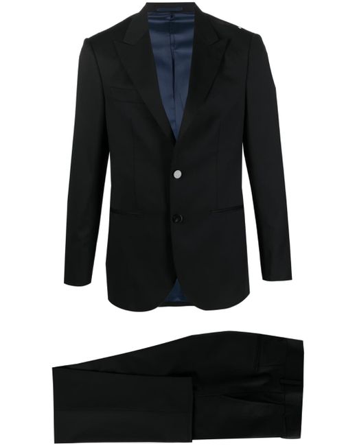 D4.0 two-piece single-breasted wool suit