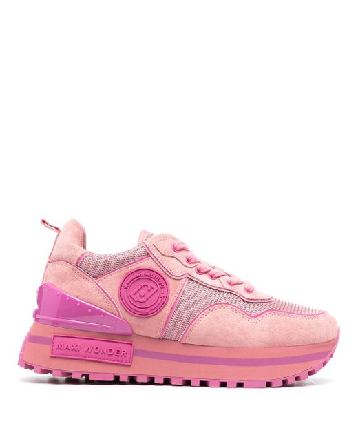 Liu •Jo lace-up platform sneakers