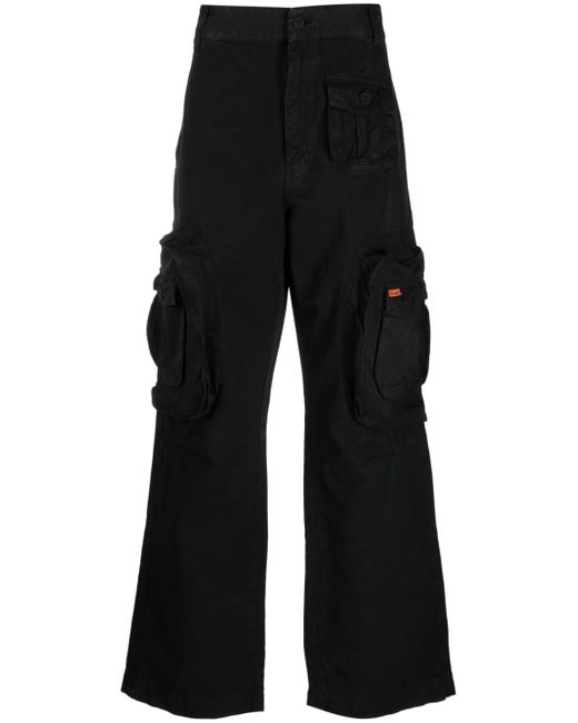 Heron Preston straight-leg multiple-pocket trousers