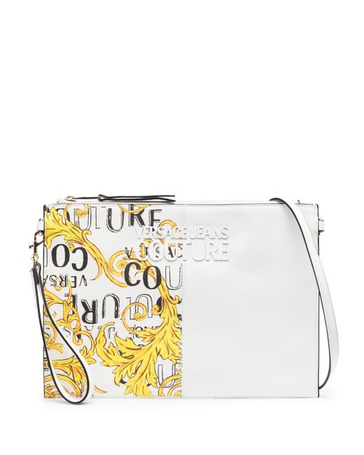 Versace Jeans Couture Logo Couture print clutch