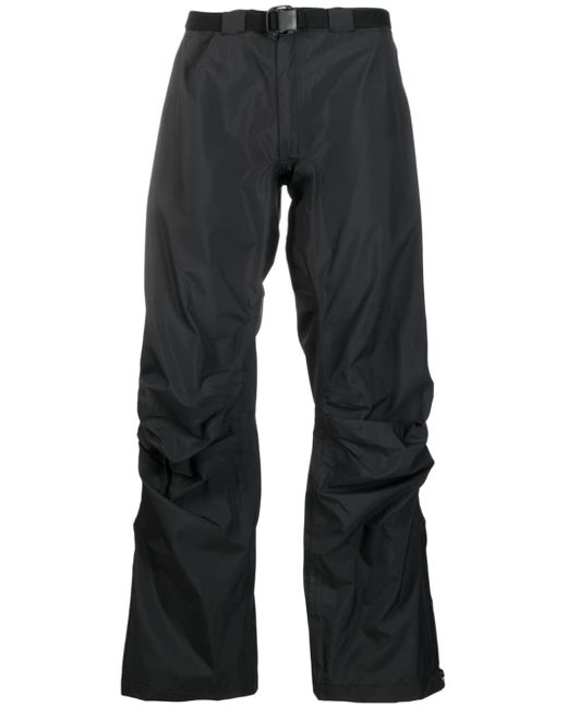 Gr10K Arc gathered-detail trousers