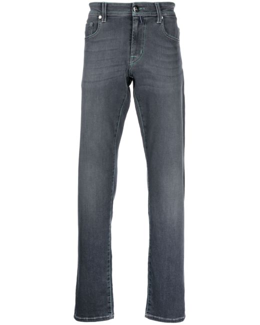 Sartoria Tramarossa contrast-stitching straight-leg jeans