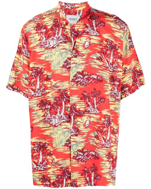 Carhartt Wip graphic-print short-sleeved shirt