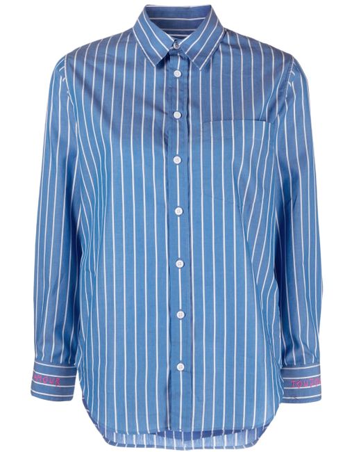 Zadig & Voltaire Taski striped cotton shirt