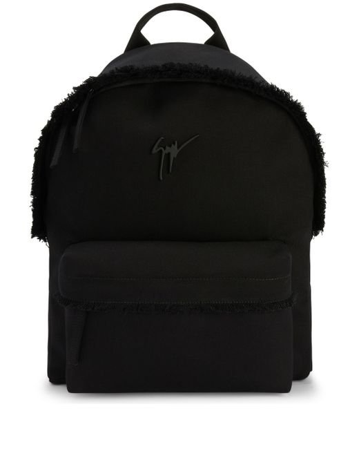 Giuseppe Zanotti Design zipped cotton backpack