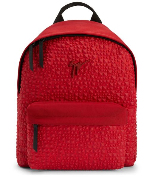 Giuseppe Zanotti Design stud-embellished panelled backpack