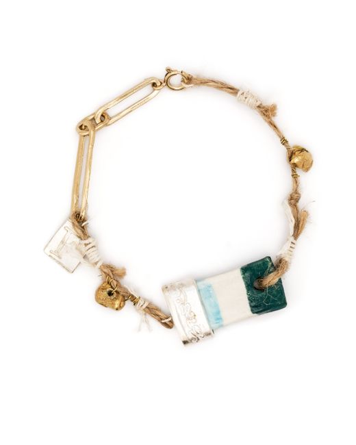 Nick Fouquet charm-detail braided bracelet