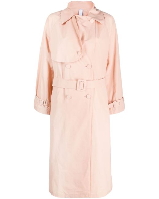 Hevo belted trench coat