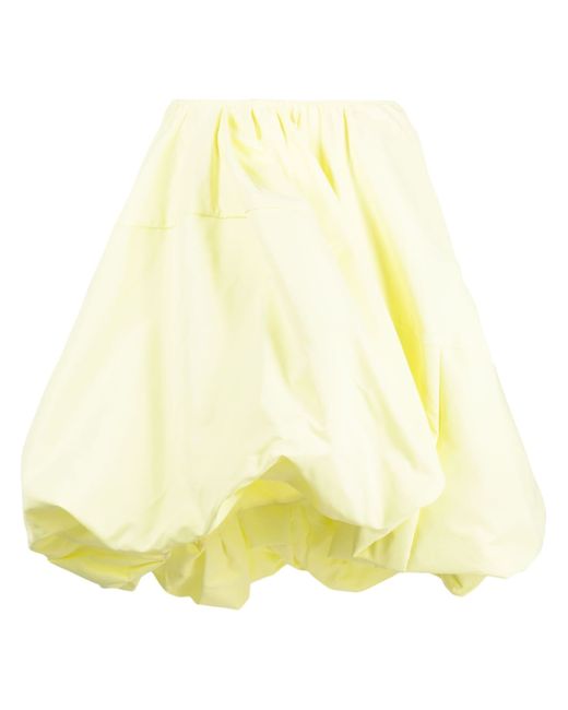 Sportmax asymmetric cotton skirt