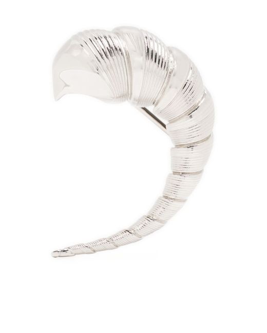 Courrèges shell-shape single ear cuff