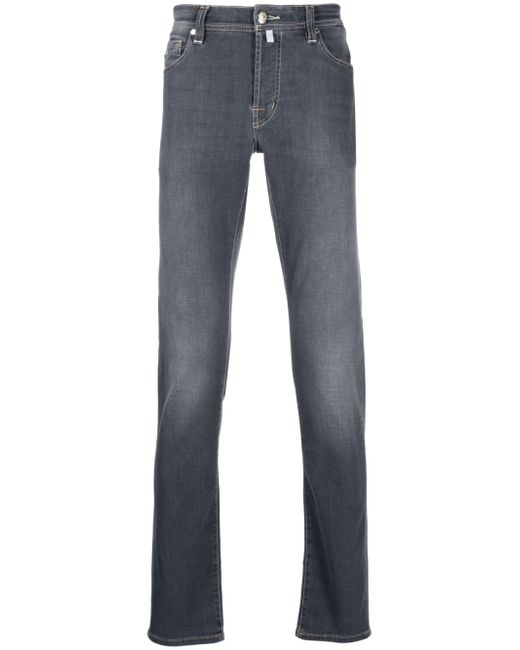 Sartoria Tramarossa contrast-stitching straight-leg jeans