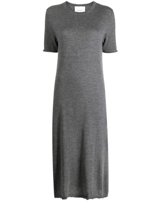 Lisa Yang Ren short-sleeve midi dress