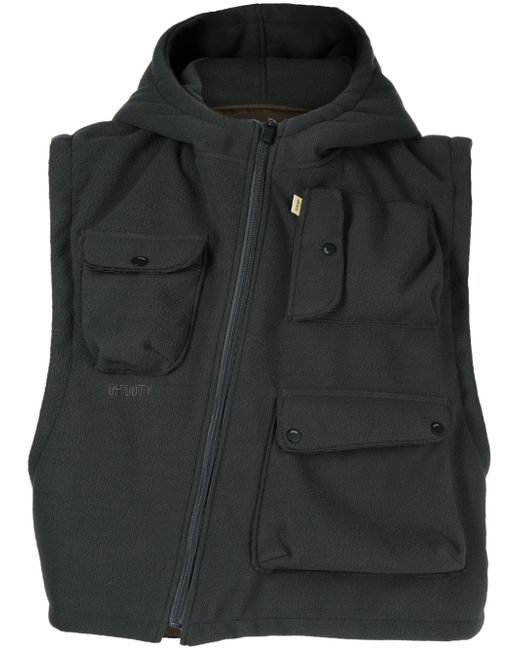 Off Duty zip-up hooded vest