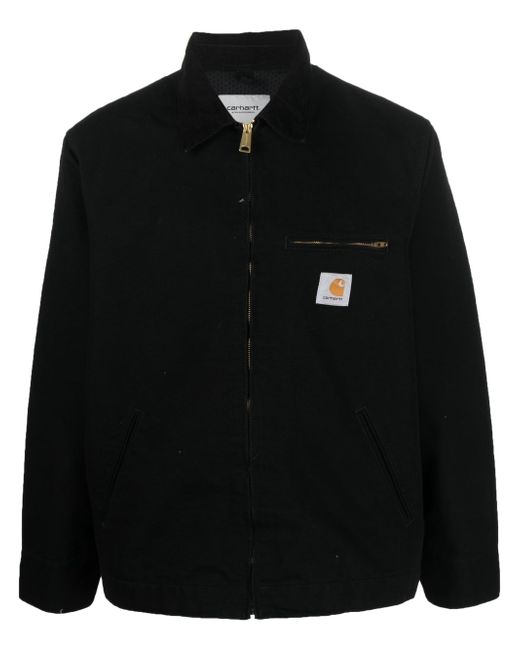 Carhartt Wip chest logo-patch zipped jacket
