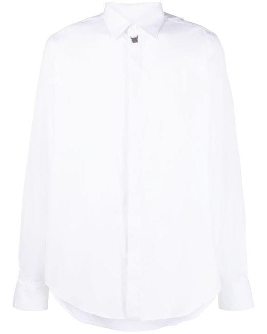 costume national contemporary long-sleeve cotton shirt