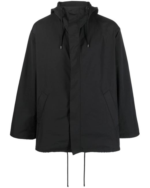 Auralee water-resistant hooded jacket