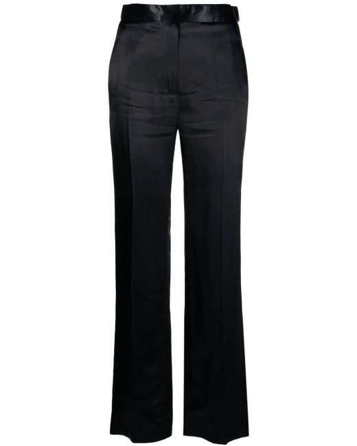 Victoria Beckham straight-leg satin trousers