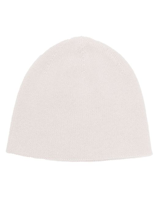 N.Peal double layer cashmere beanie