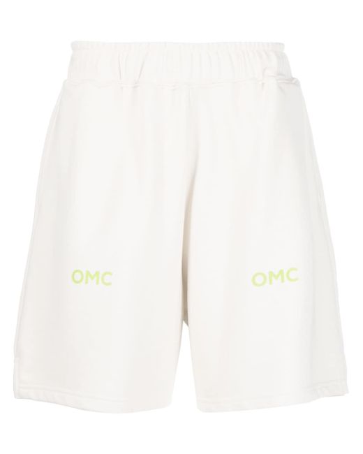 Omc logo-print track shorts