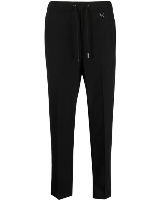 costume national contemporary drawstring-waist tapered-leg trousers