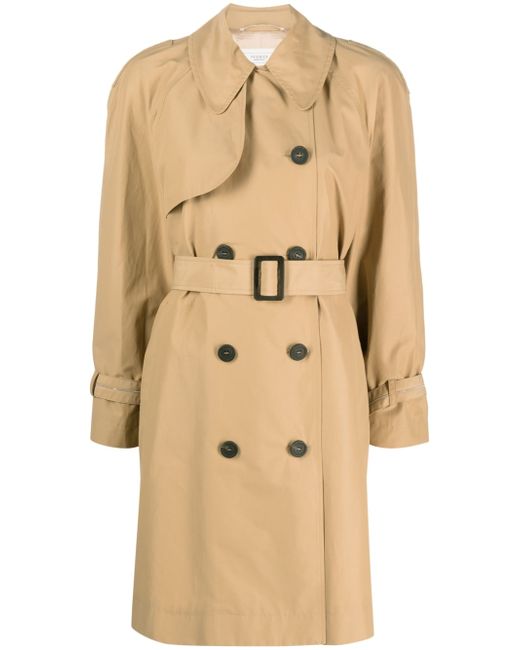 Peserico double-breasted trench coat