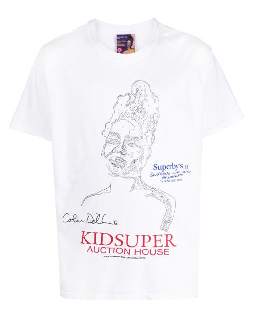 KidSuper graphic-print logo T-shirt