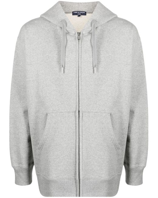 Comme Des Garçons Homme Plus logo-print hooded jacket