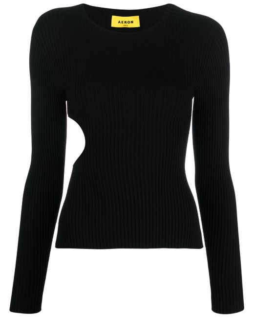 Aeron Zero cut-out knitted jumper