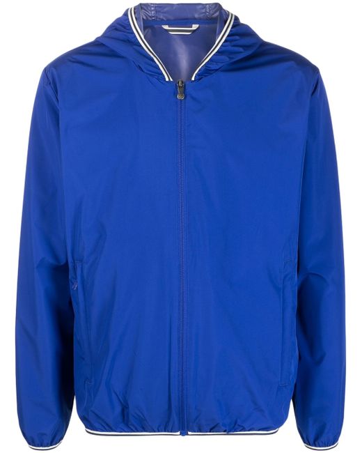 Pyrenex stripe-trim hooded jacket
