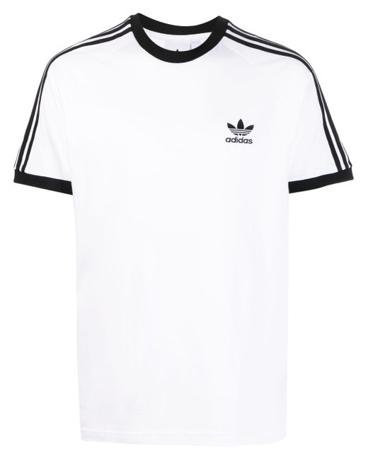 Adidas logo-print cotton T-shirt