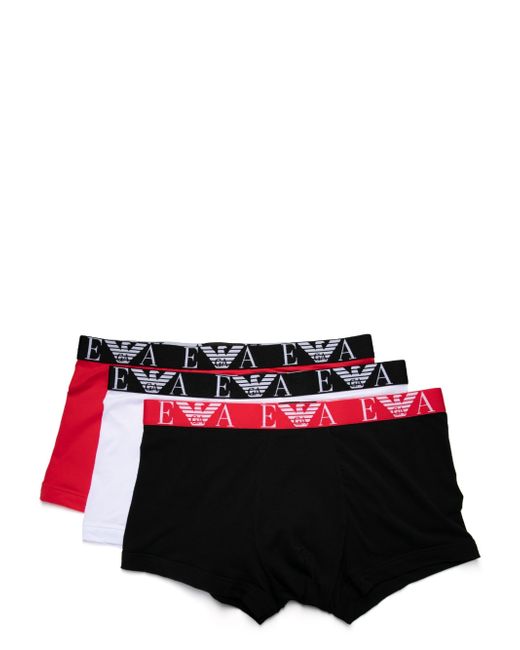 Emporio Armani logo-print boxers set