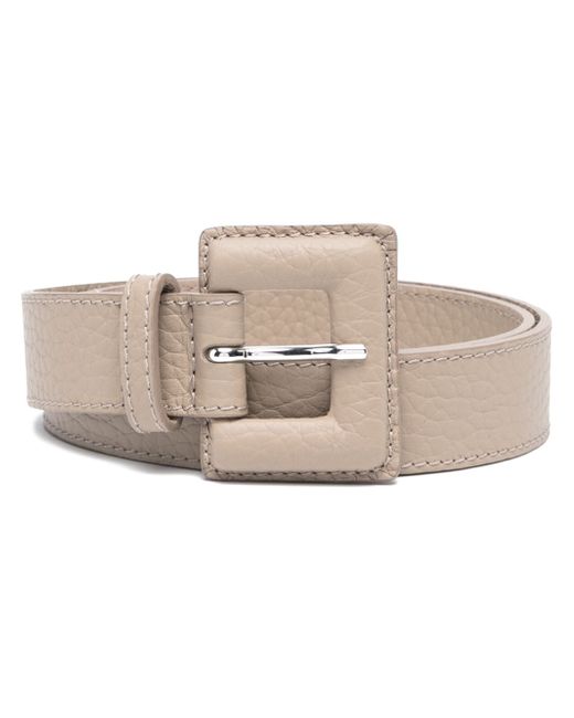 Orciani grained-texture leather belt