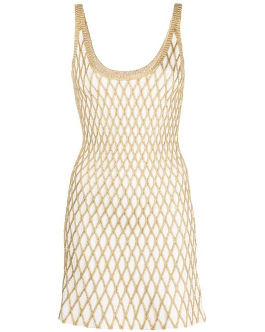 Valentino scoop-neck sleeveless dress