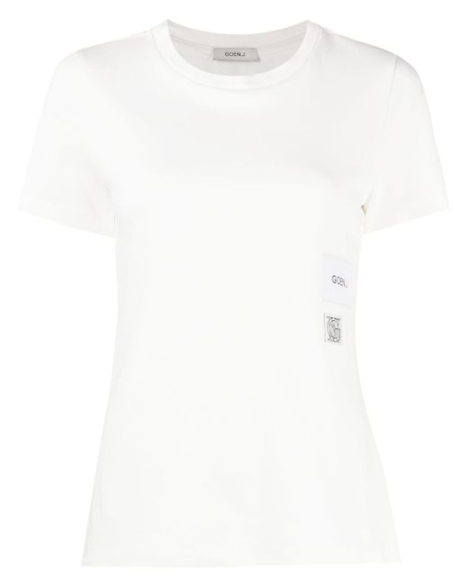 Goen.J logo-print cotton T-Shirt