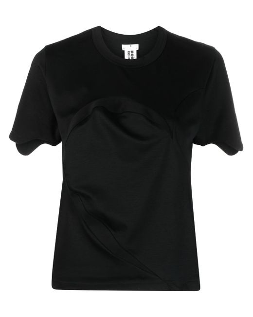 Noir Kei Ninomiya short-sleeve cotton T-shirt