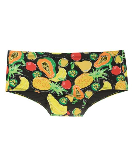 Amir Slama fruit-print swim trunks