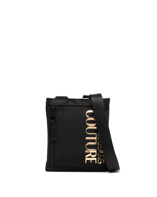 Versace Jeans Couture logo-lettering messenger bag