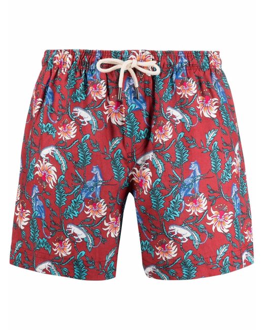 Peninsula Swimwear malindi floral-print swimming shorts