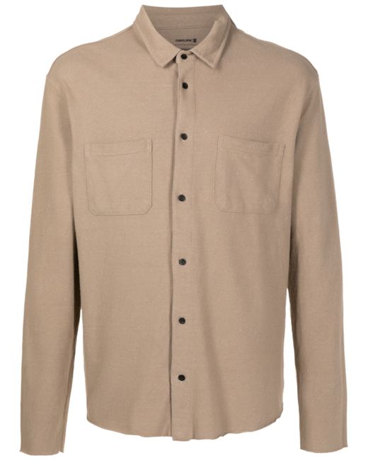 Osklen two-pocket cotton-blend shirt