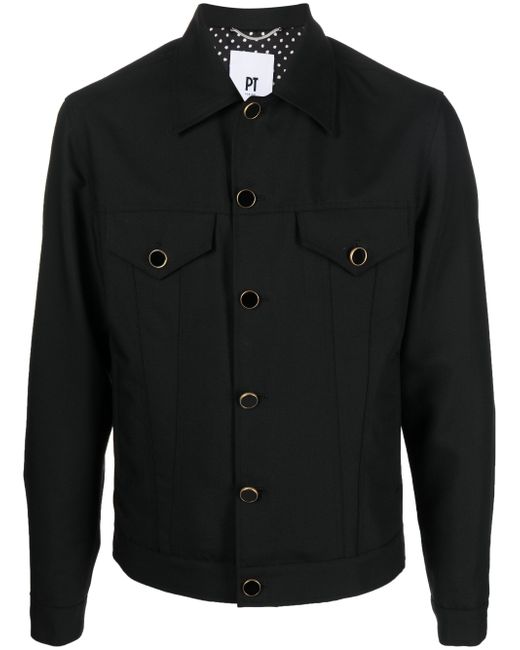 PT Torino wool-mohair lightweight jacket