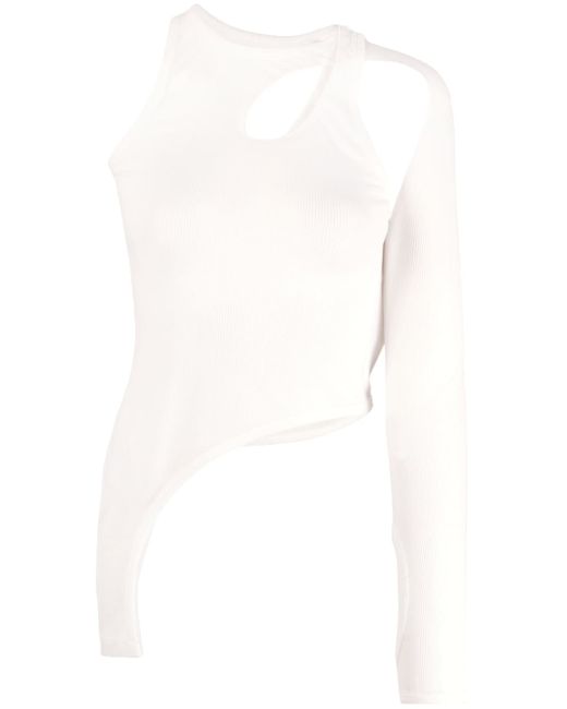 Dion Lee cut-out translucent top