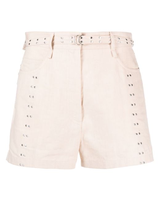 Iro stud-embellished shorts