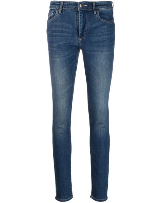 Armani Exchange mid-rise skinny jeans