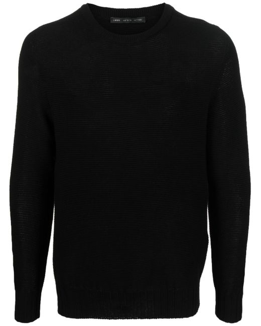 Low Brand round-neck knitted cotton jumper