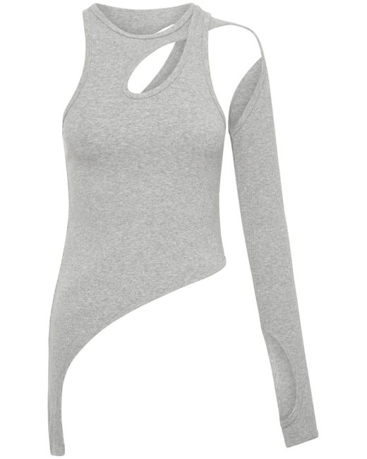 Dion Lee asymmetric cut-out knitted top